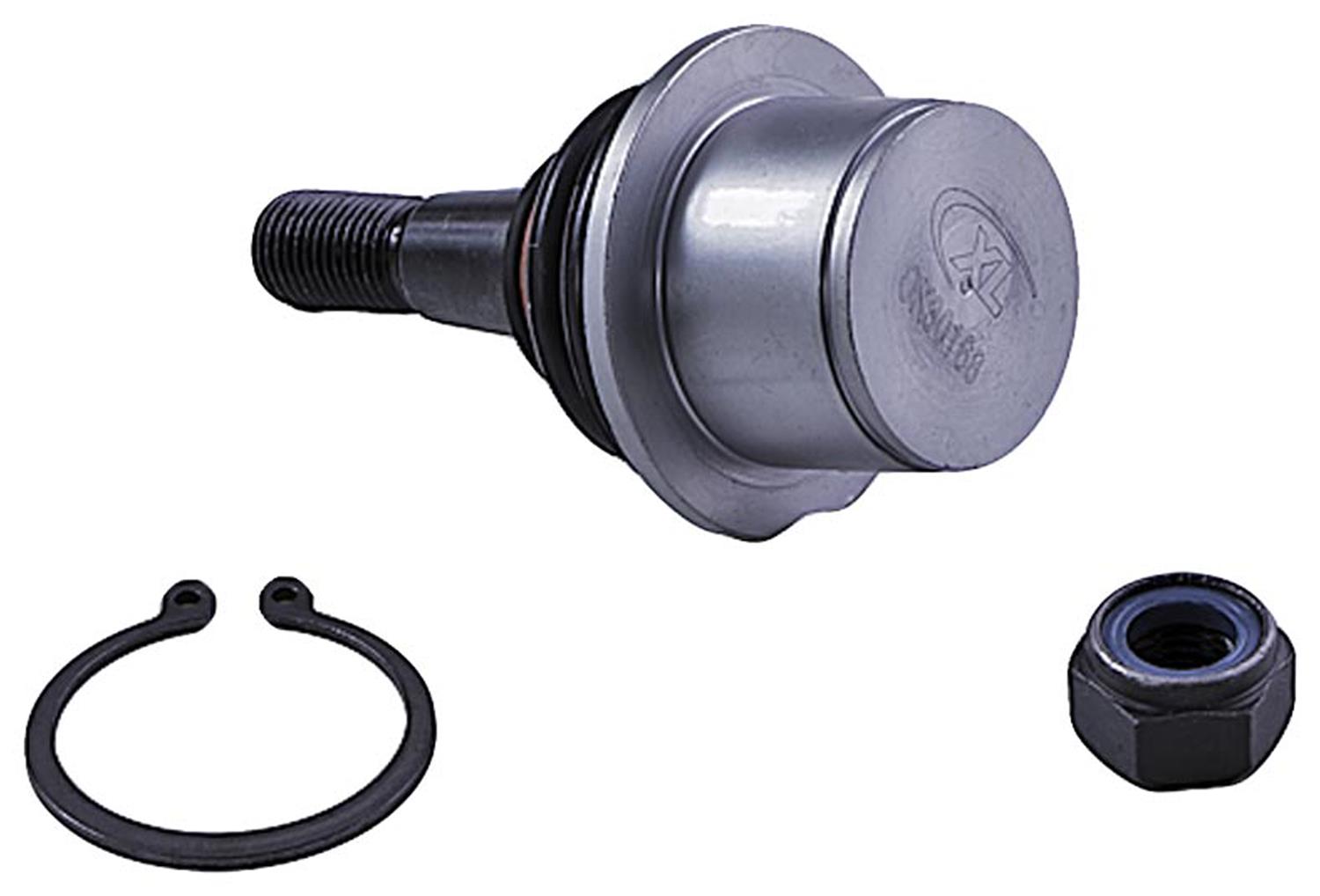 Ball Joint - Suspension Ball Joint - This extended life ball joint is built for smooth performance and superior durability. Featuring a hardened stud, highly polished ball, a maintenance-free polymer bearing, I.C.E. synthetic grease and premium corrosion resistance. - BJ82285XL Front, Driver or Passenger Side, Lower, Rearward Ball Joint Premium Chassis Series - Dorman BJ82285XL Front Lower Rearward Suspension Ball Joint Compatible with Select Chrysler/Dodge Models