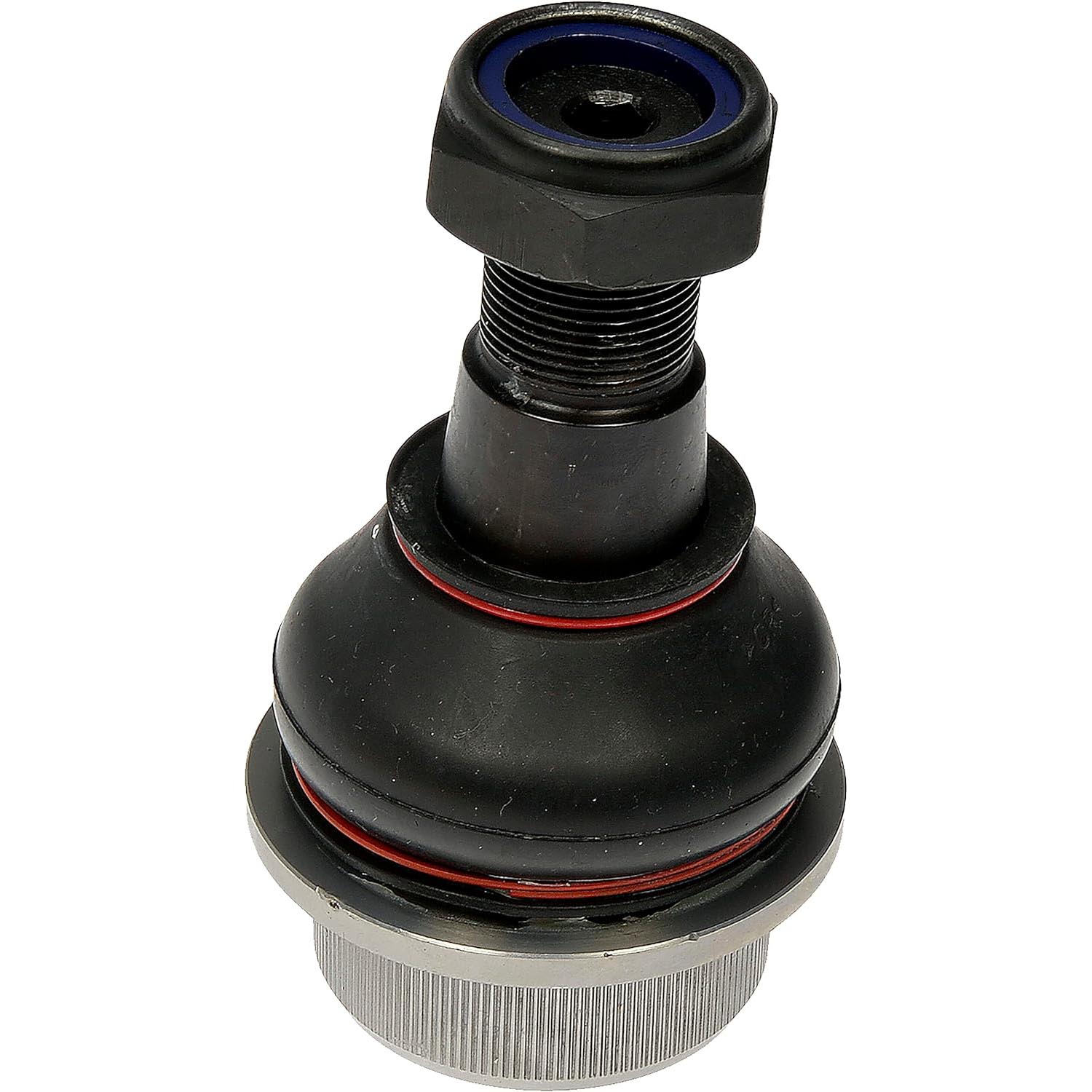 Ball Joint - Suspension Ball Joint - This extended life ball joint is built for smooth performance and superior durability. It features a hardened stud, highly polished ball and maintenance-free polymer bearing, with synthetic grease and premium corrosion resistance. - BJ83015XL Front, Driver or Passenger Side, Lower Ball Joint Premium Chassis Series