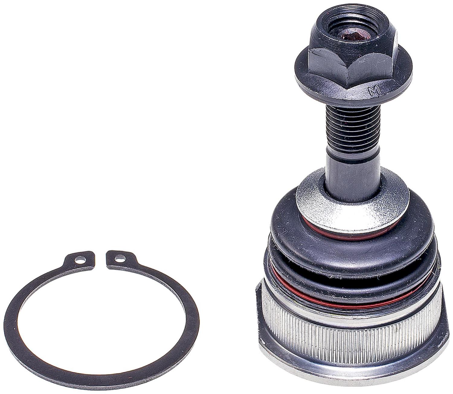 Ball Joint - Suspension Ball Joint - This extended life ball joint is built for smooth performance and superior durability. Featuring a hardened stud, highly polished ball, a maintenance-free polymer bearing, I.C.E. synthetic grease and premium corrosion resistance. - BJ85036XL Front, Driver or Passenger Side, Upper Ball Joint Premium Chassis Series - Dorman BJ85036XL Front Upper Suspension Ball Joint Compatible with Ford/Lincoln/Mercury Models - Suspension Ball Joint