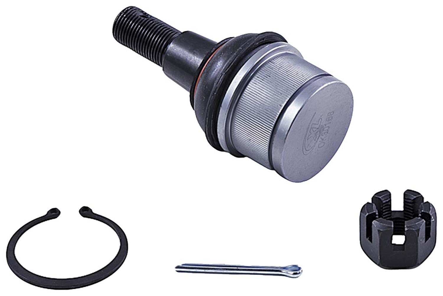 Ball Joint - Suspension Ball Joint - This extended life ball joint is built for smooth performance and superior durability. Featuring a hardened stud, highly polished ball, a maintenance-free polymer bearing, I.C.E. synthetic grease and premium corrosion resistance. - BJ86365XL Front, Driver or Passenger Side, Lower Ball Joint Premium Chassis Series - Dorman BJ86365XL Front Lower Suspension Ball Joint Compatible with Select Ford Models - Suspension Ball Joint
