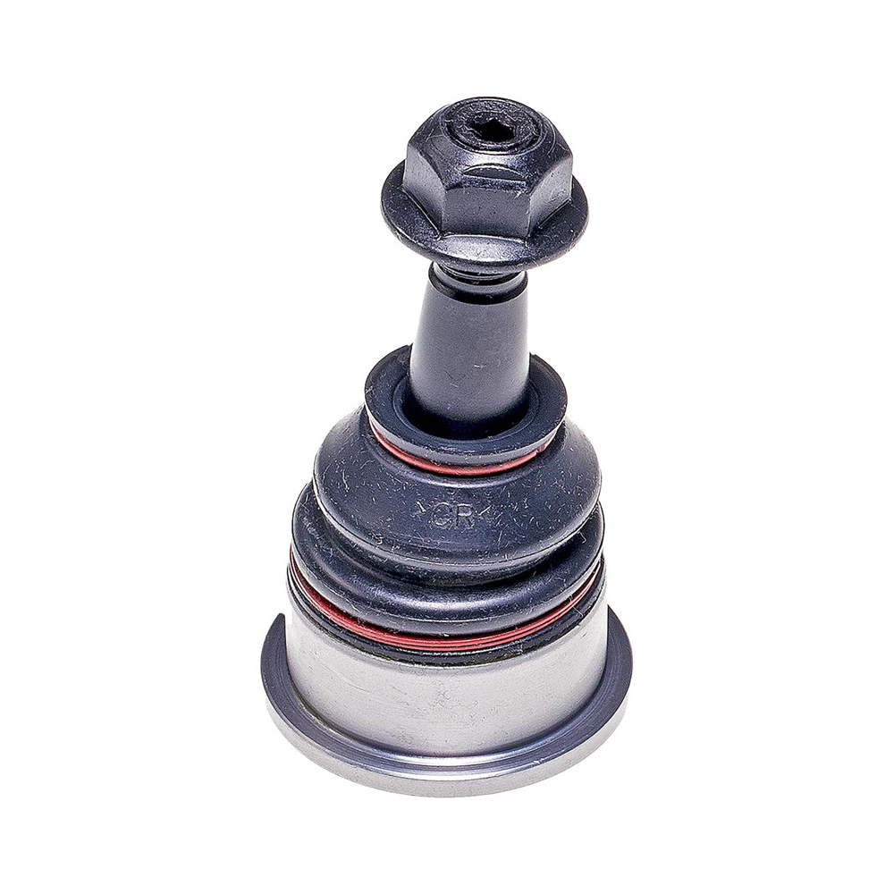 Ball Joint - Suspension Ball Joint - This extended life ball joint is built for smooth performance and superior durability. Featuring a hardened stud, highly polished ball, a maintenance-free polymer bearing, I.C.E. synthetic grease and premium corrosion resistance. - BJ90096XL Front, Driver or Passenger Side, Upper Ball Joint Premium Chassis Series - Suspension Ball Joint
