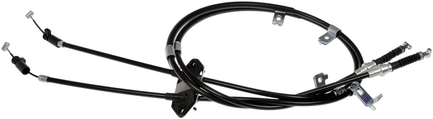 Brake Cable - Parking Brake Cable - Emergency Brake Cable - This parking brake cable has been engineered and tested to match the fit, function and performance of the original brake cable on specific vehicles. It features a corrosion-resistant design and durable materials for added strength and longevity. - Ford Fusion 2012-06, Lincoln MKZ 2012-07, Lincoln Zephyr 2006, Mercury Milan 2011-06 - C661327 Parking Brake Cable First Stop Series - Dorman C661327 Parking Brake Cable Compatible with Select Ford/Lincoln/Mercury Models - Parking Brake Cable