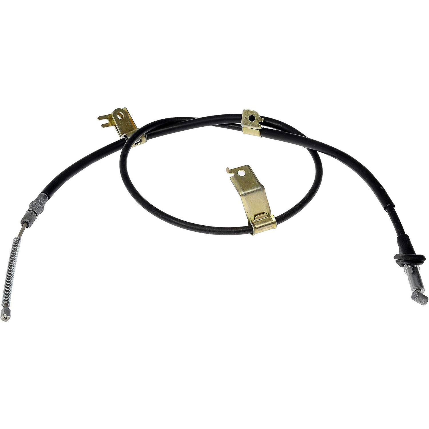 Brake Cable - Parking Brake Cable - Emergency Brake Cable - This parking brake cable has been engineered and tested to match the fit, function and performance of the original brake cable on specific vehicles. It features a corrosion-resistant design and durable materials for added strength and longevity. - Honda Fit 2009-07 - C661443 Parking Brake Cable First Stop Series - Dorman C661443 Rear Passenger Side Parking Brake Cable Compatible with Select Honda Models