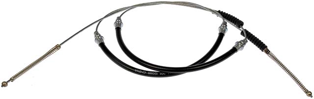 BRAKE CABLE - Parking Brake Cable - Emergency Brake Cable - This parking brake cable has been engineered and tested to match the fit, function and performance of the original brake cable on specific vehicles. It features a corrosion-resistant design and durable materials for added strength and longevity. - Chevrolet Corvette 1982-65 - C92414 Parking Brake Cable First Stop Series - Dorman C92414 Parking Brake Cable Compatible with Select Chevrolet Models - Parking Brake Cable