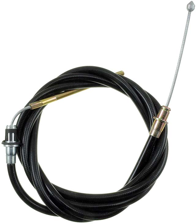 BRAKE CABLE - Parking Brake Cable - Emergency Brake Cable - This parking brake cable has been engineered and tested to match the fit, function and performance of the original brake cable on specific vehicles. It features a corrosion-resistant design and durable materials for added strength and longevity. - Ford Cougar 1988-87, Ford Thunderbird 1988-87, Mercury Cougar 1988-87 - C93638 Parking Brake Cable First Stop Series