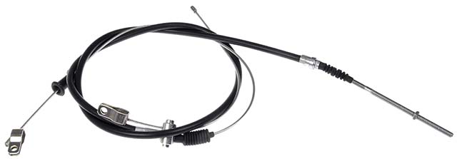 BRAKE CABLE - Parking Brake Cable - Emergency Brake Cable - This parking brake cable has been engineered and tested to match the fit, function and performance of the original brake cable on specific vehicles. It features a corrosion-resistant design and durable materials for added strength and longevity. - Toyota Pickup 1986, Toyota Pickup 1983-79 - C93728 Parking Brake Cable Standard Cab Pickup First Stop Series - Dorman C93728 Rear Passenger Side Parking Brake Cable Compatible with Select Toyota Models