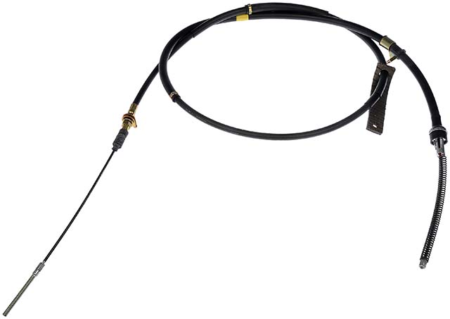 BRAKE CABLE - Parking Brake Cable - Emergency Brake Cable - This parking brake cable has been engineered and tested to match the fit, function and performance of the original brake cable on specific vehicles. It features a corrosion-resistant design and durable materials for added strength and longevity. - Dodge Ram 50 1993-87, Mitsubishi Mighty Max 1994-87 - C93825 Parking Brake Cable First Stop Series