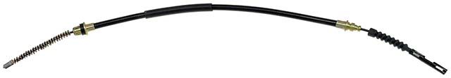 BRAKE CABLE - Parking Brake Cable - Emergency Brake Cable - This parking brake cable has been engineered and tested to match the fit, function and performance of the original brake cable on specific vehicles. It features a corrosion-resistant design and durable materials for added strength and longevity. - Cadillac 1984-82, Chrysler 1995-88, Dodge 1995-88, Plymouth 1995-88 - C93943 Parking Brake Cable First Stop Series