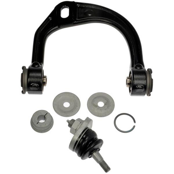 Adj Control Arm - Alignment Caster / Camber Control Arm - This replacement caster camber control arm is adjustable to allow for proper wheel alignment, such as after collision repairs, and for vehicles with modified suspensions or aftermarket wheels. - Alignment Caster / Camber Control Arm - CB740558PR Front, Passenger Side, Upper Control Arm, Premium Chassis Series - Dorman Premium CB740558PR Passenger Side Upper Alignment Caster/Camber Control Arm Compatible with Select Toyota Models