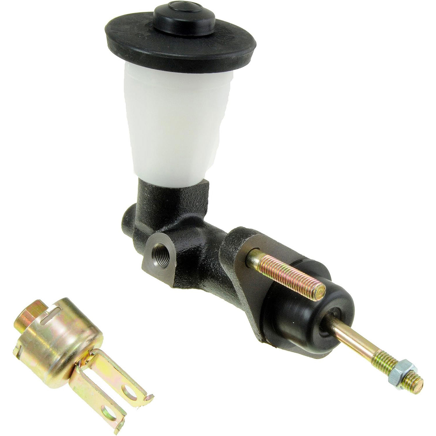 Clutch Master Cylinder - Hydraulic Clutch Master Cylinder - Clutch master cylinder leaking or malfunctioning? This direct replacement is precision-engineered to match the original equipment design in specific vehicle years, makes and models for a reliable replacement. - Toyota Corolla 1987-86 - CM39697 Clutch Master Cylinder First Stop Series
