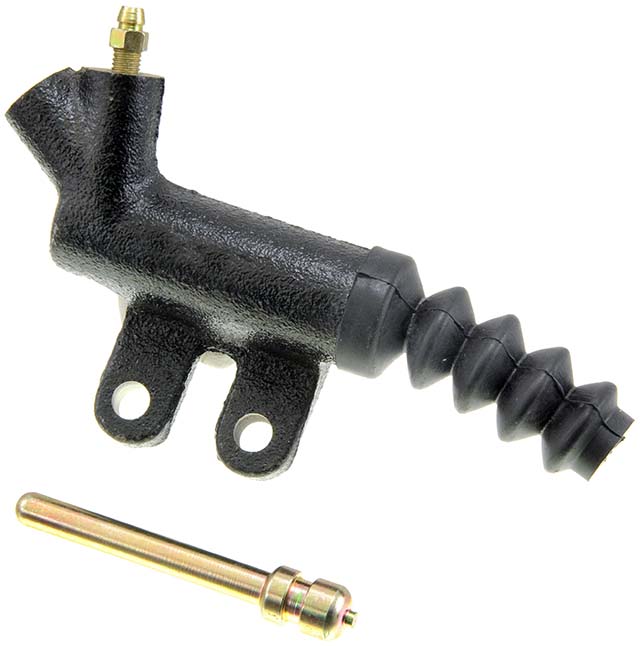 Clutch Slave Cylinder - Clutch Slave Cylinder - Clutch slave cylinder leaking or malfunctioning? This direct replacement is precision-engineered to match the original equipment design in specific vehicle years, makes and models for a reliable replacement. - Kia Sephia 2001-98, Kia Spectra 2004-00 - CS650018 Clutch Slave Cylinder - Dorman CS650018 Clutch Slave Cylinder Compatible with Select Kia Models
