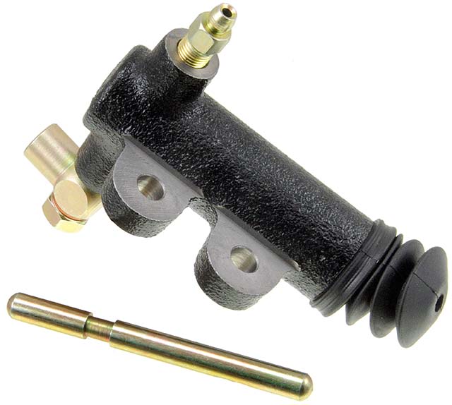 Clutch Slave Cylinder - Clutch Slave Cylinder - Clutch slave cylinder leaking or malfunctioning? This direct replacement is precision-engineered to match the original equipment design in specific vehicle years, makes and models for a reliable replacement. - Chrysler 2005-01, Dodge 2005-01, Mitsubishi 2015-13, Mitsubishi 2011-08, Mitsubishi 2006-00 - CS650074 Clutch Slave Cylinder First Stop Series - Dorman CS650074 Clutch Slave Cylinder Compatible with Select Chrysler / Dodge / Mitsubishi Models