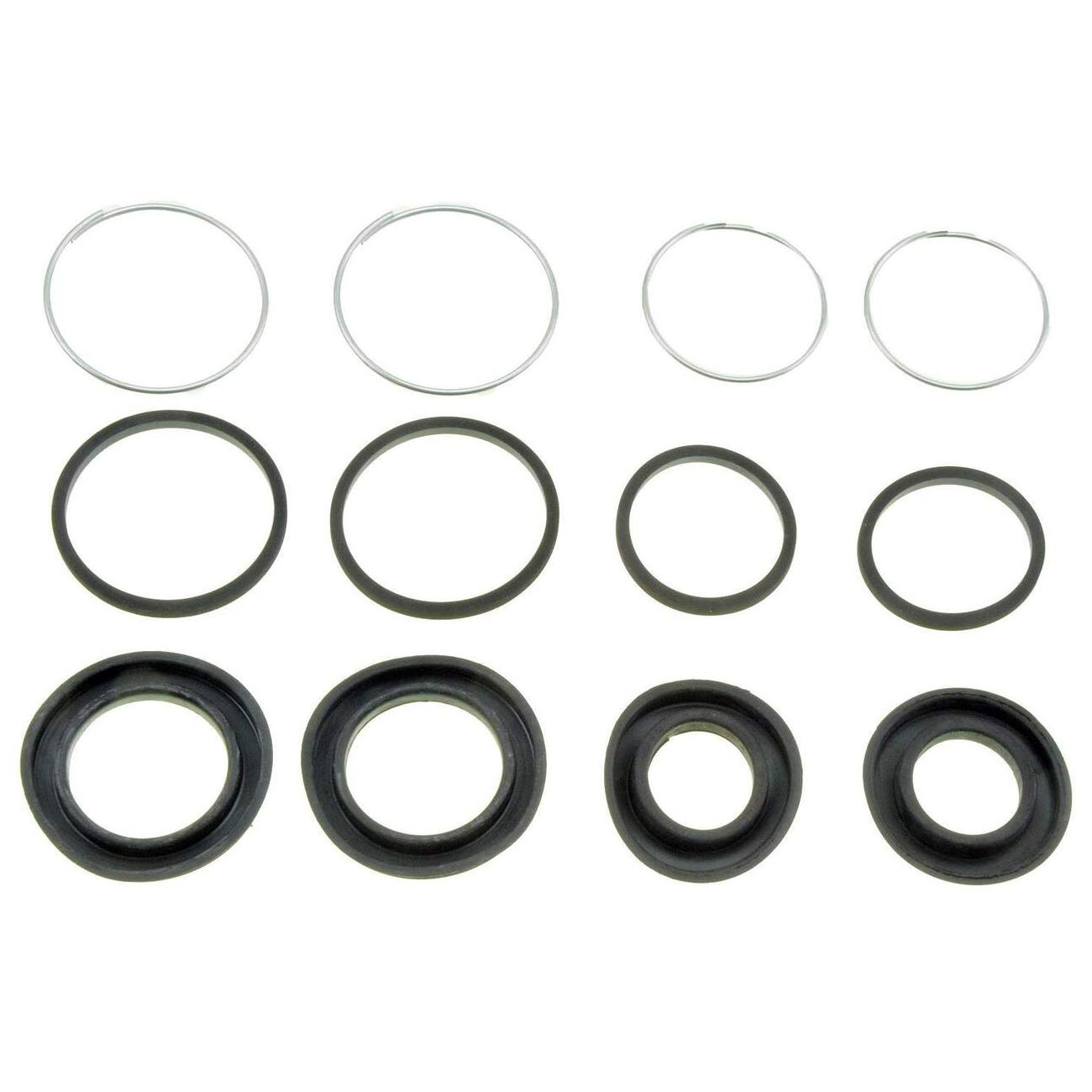 CALIPER REPAIR KIT - Disc Brake Caliper Repair Kit - Brake Caliper Rebuild Kit - Brake Caliper Overhaul Kit - This disc brake caliper repair kit is designed to match the original components required to repair the caliper and restore proper operation of disc brakes on specified vehicles. Made of quality components for reliable performance and durability. - Toyota 4Runner 1989-84, Toyota Land Cruiser 1990-76, Toyota Pickup 1988-79 - D351602 First Stop Series Brake Caliper Repair Kit - Direct Fit, Kit - Disc Brake Caliper Repair Kit - Dorman MAS D351602 Front Disc Brake Caliper Repair Kit Compatible with Select Toyota Models