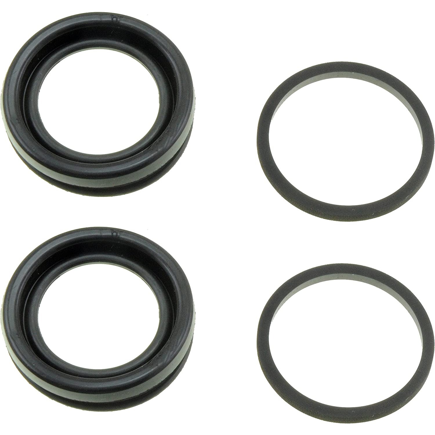 CALIPER REPAIR KIT - Disc Brake Caliper Repair Kit - Brake Caliper Rebuild Kit - Brake Caliper Overhaul Kit - This disc brake caliper repair kit is designed to match the original components required to repair the caliper and restore proper operation of disc brakes on specified vehicles. Made of quality components for reliable performance and durability. - Chevrolet 1996-88, Ford 1998-94, Mazda 2006-04, Mitsubishi 2004-97, Pontiac 1992-88 - D352004 First Stop Series Brake Caliper Repair Kit - Direct Fit, Kit - Disc Brake Caliper Repair Kit - Dorman MAS D352004 Disc Brake Caliper Repair Kit Compatible with Select Models