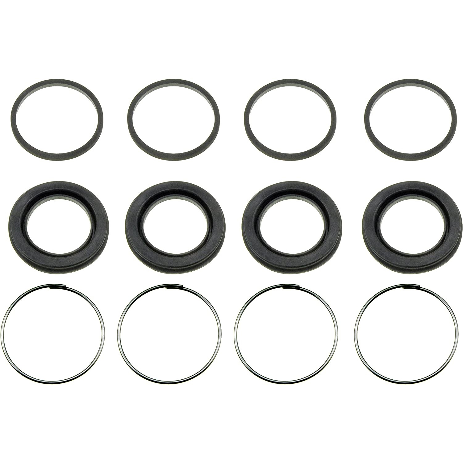 CALIPER REPAIR KIT - Disc Brake Caliper Repair Kit - Brake Caliper Rebuild Kit - Brake Caliper Overhaul Kit - This disc brake caliper repair kit is designed to match the original components required to repair the caliper and restore proper operation of disc brakes on specified vehicles. Made of quality components for reliable performance and durability. - Acura 2012-05, Lexus 2007-98, Toyota 2007-88 - D352010 First Stop Series Brake Caliper Repair Kit - Direct Fit, Kit - Disc Brake Caliper Repair Kit - Dorman - First Stop MAS D352010 Front Disc Brake Caliper Repair Kit Compatible with Select Acura / Lexus / Toyota Models
