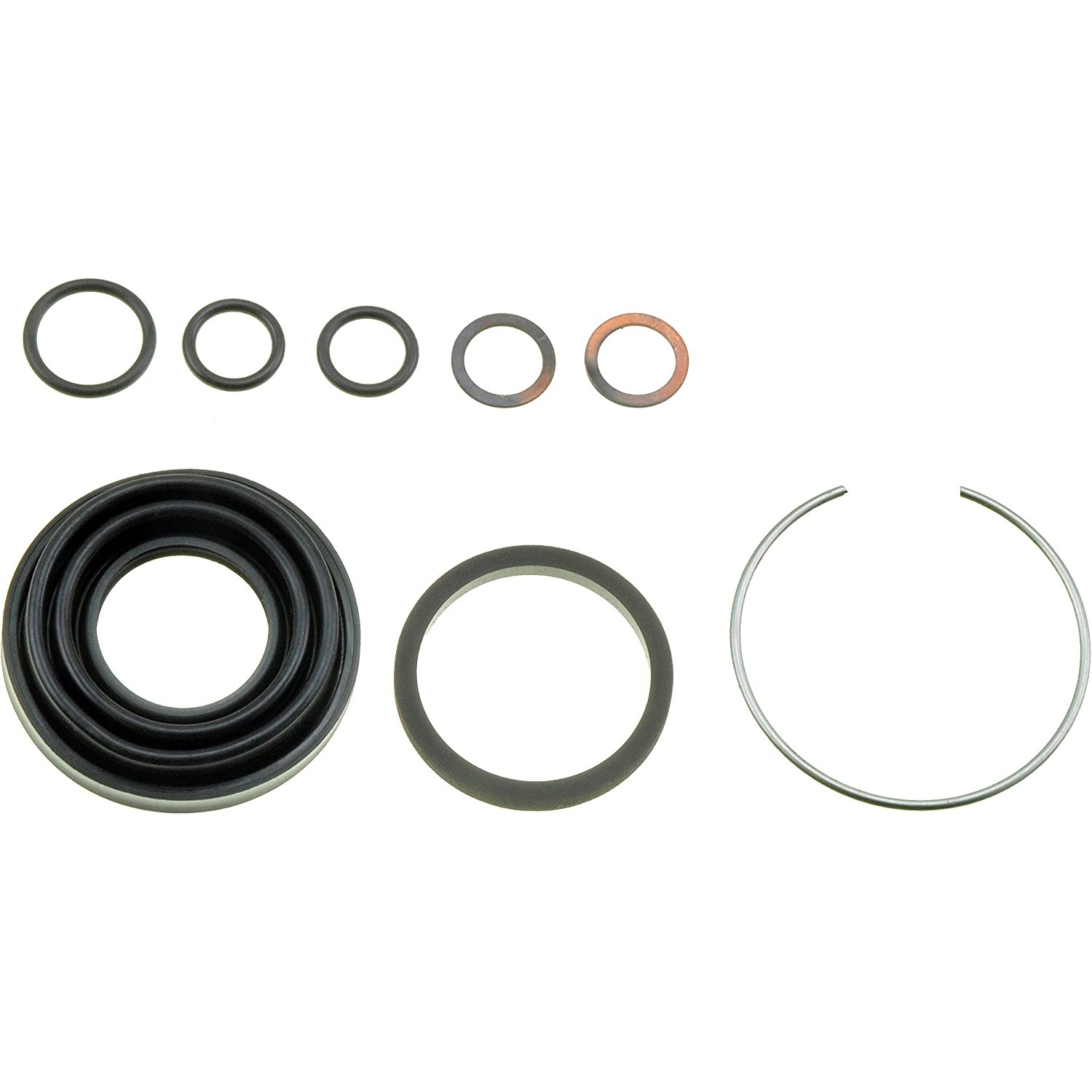 CALIPER REPAIR KIT - Disc Brake Caliper Repair Kit - Brake Caliper Rebuild Kit - Brake Caliper Overhaul Kit - This disc brake caliper repair kit is designed to match the original components required to repair the caliper and restore proper operation of disc brakes on specified vehicles. Made of quality components for reliable performance and durability. - 2012-86 - D352030 First Stop Series Brake Caliper Repair Kit - Direct Fit, Kit - Disc Brake Caliper Repair Kit - Dorman D352030 Disc Brake Caliper Repair Kit Compatible with Select Models