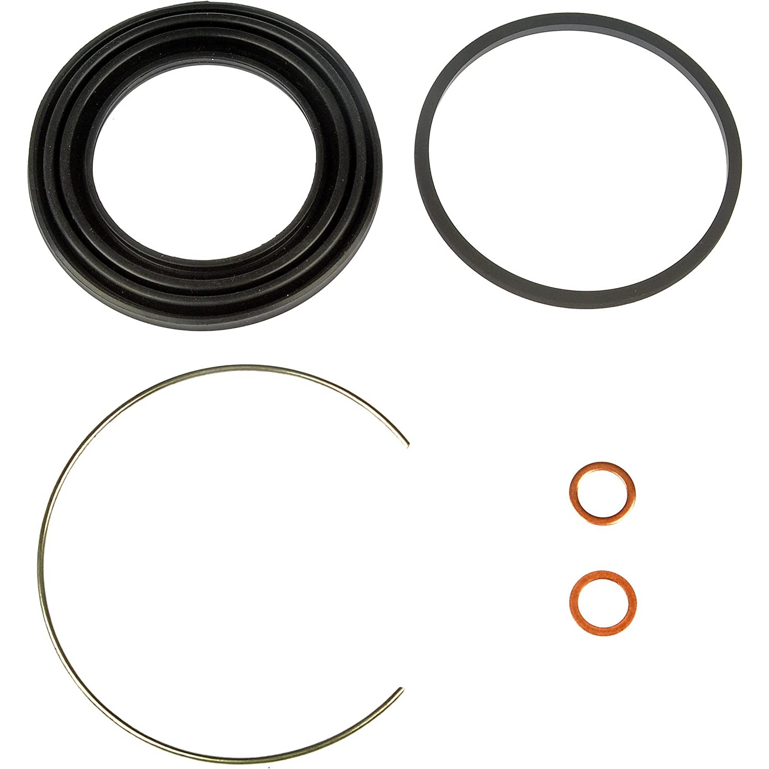 CALIPER REPAIR KIT - Disc Brake Caliper Repair Kit - Brake Caliper Overhaul Kit - Brake Caliper Rebuild Kit - This disc brake caliper repair kit is designed to match the original components required to repair the caliper and restore proper operation of disc brakes on specified vehicles. Made of quality components for reliable performance and durability. - Toyota 2013-01 - D670009 First Stop Series Brake Caliper Repair Kit - Direct Fit, Kit - Disc Brake Caliper Repair Kit - Dorman D670009 Front Disc Brake Caliper Repair Kit Compatible with Select Toyota Models
