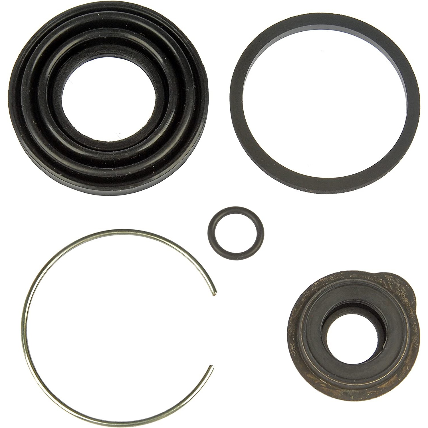 CALIPER REPAIR KIT - Disc Brake Caliper Repair Kit - Brake Caliper Overhaul Kit - Brake Caliper Rebuild Kit - This disc brake caliper repair kit is designed to match the original components required to repair the caliper and restore proper operation of disc brakes on specified vehicles. Made of quality components for reliable performance and durability. - Buick 2005-00, Cadillac 2005-97, Oldsmobile 2003-01, Pontiac 2005-00 - D670019 First Stop Series Brake Caliper Repair Kit - Direct Fit, Kit - Disc Brake Caliper Repair Kit - Dorman D670019 Rear Disc Brake Caliper Repair Kit Compatible with Select Models