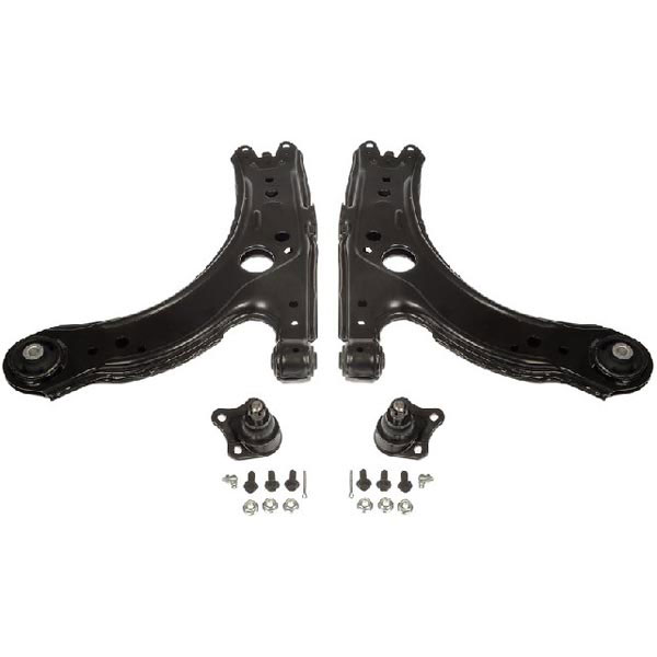 FEK43079XL Front, Driver and Passenger Side Control Arm, Premium Chassis Series - Suspension Kit - Susp Kit - Suspension Kit - This extended-life front-end kit includes all the components required to repair both the left and right side of the suspension. Featuring premium designs, this application-specific kit is engineered to restore factory-like feel and performance.
