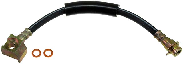 BRAKE HOSE - Brake Hydraulic Hose - Brake Line - Brake Hose - This automotive brake hydraulic hose was precision-engineered to match the fit, function and performance of the original brake hose on specific vehicles and positions to ensure safe, long-lasting durability as part of a complete brake repair. - Ford 1994-80, Lincoln 1994-80, Mercury 1994-80 - Dorman H102470 Front Passenger Side Brake Hydraulic Hose Compatible with Select Ford / Lincoln / Mercury Models - H102470 Front, Passenger Side First Stop Series Brake Line, Metal and Rubber