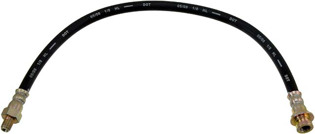 BRAKE HOSE - Brake Hydraulic Hose - Brake Line - Brake Hose - This automotive brake hydraulic hose was precision-engineered to match the fit, function and performance of the original brake hose on specific vehicles and positions to ensure safe, long-lasting durability as part of a complete brake repair. - Ford 1967-65, Ford 1961-48, Jeep 1973-66, Lincoln 1960, Mercury 1951-50, Studebaker 1966-54 - Brake Hydraulic Hose - Dorman H11146 Brake Hydraulic Hose Compatible with Select Models - H11146 First Stop Series Brake Line, Metal and Rubber
