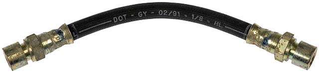 BRAKE HOSE - Brake Hydraulic Hose - Brake Line - Brake Hose - This automotive brake hydraulic hose was precision-engineered to match the fit, function and performance of the original brake hose on specific vehicles and positions to ensure safe, long-lasting durability as part of a complete brake repair. - Porsche 924 1988-87, Porsche 924 1982-77, Porsche 944 1991-83, Porsche 968 1995-92 - H116678 Rear, Driver and Passenger Side First Stop Series Brake Line, EPDM Rubber