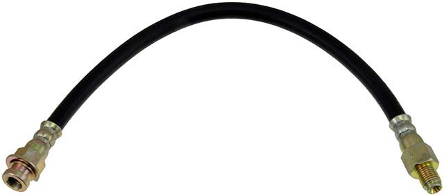 BRAKE HOSE - Brake Hydraulic Hose - Brake Hose - Brake Line - This automotive brake hydraulic hose was precision-engineered to match the fit, function and performance of the original brake hose on specific vehicles and positions to ensure safe, long-lasting durability as part of a complete brake repair. - Chrysler 1969-60, Chrysler 1958, DeSoto 1959-57, Dodge 1969-57, Plymouth 1969-57 - Brake Hydraulic Hose - Dorman H24717 Brake Hydraulic Hose Compatible with Select Models - H24717 First Stop Series Brake Line, Metal and Rubber