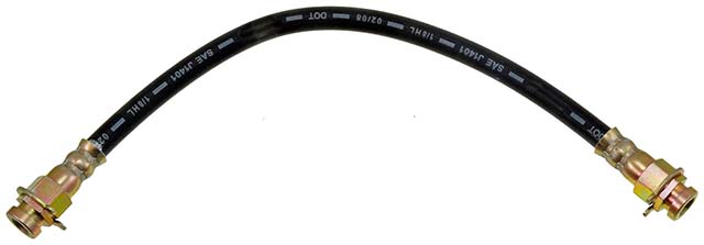 BRAKE HOSE - Brake Hydraulic Hose - Brake Line - Brake Hose - This automotive brake hydraulic hose was precision-engineered to match the fit, function and performance of the original brake hose on specific vehicles and positions to ensure safe, long-lasting durability as part of a complete brake repair. - Chrysler 1969-65, Dodge 1968-66 - H36608 First Stop Series Brake Line, EPDM Rubber