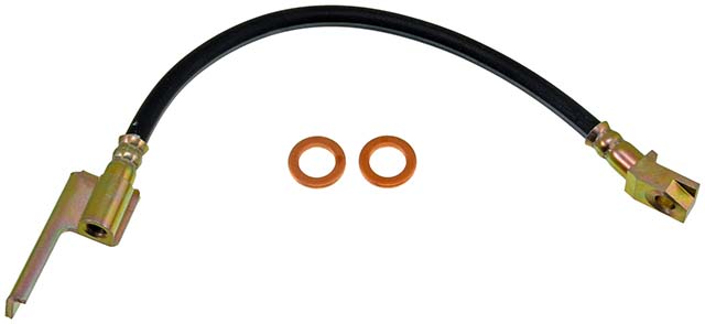 BRAKE HOSE - Brake Hydraulic Hose - Brake Hose - Brake Line - This automotive brake hydraulic hose was precision-engineered to match the fit, function and performance of the original brake hose on specific vehicles and positions to ensure safe, long-lasting durability as part of a complete brake repair. - Ford Mustang 1970-68, Mercury Cougar 1970-68 - Dorman H36621 Front Passenger Side Brake Hydraulic Hose Compatible with Select Ford / Mercury Models - H36621 Front, Passenger Side First Stop Series Brake Line, Metal and Rubber