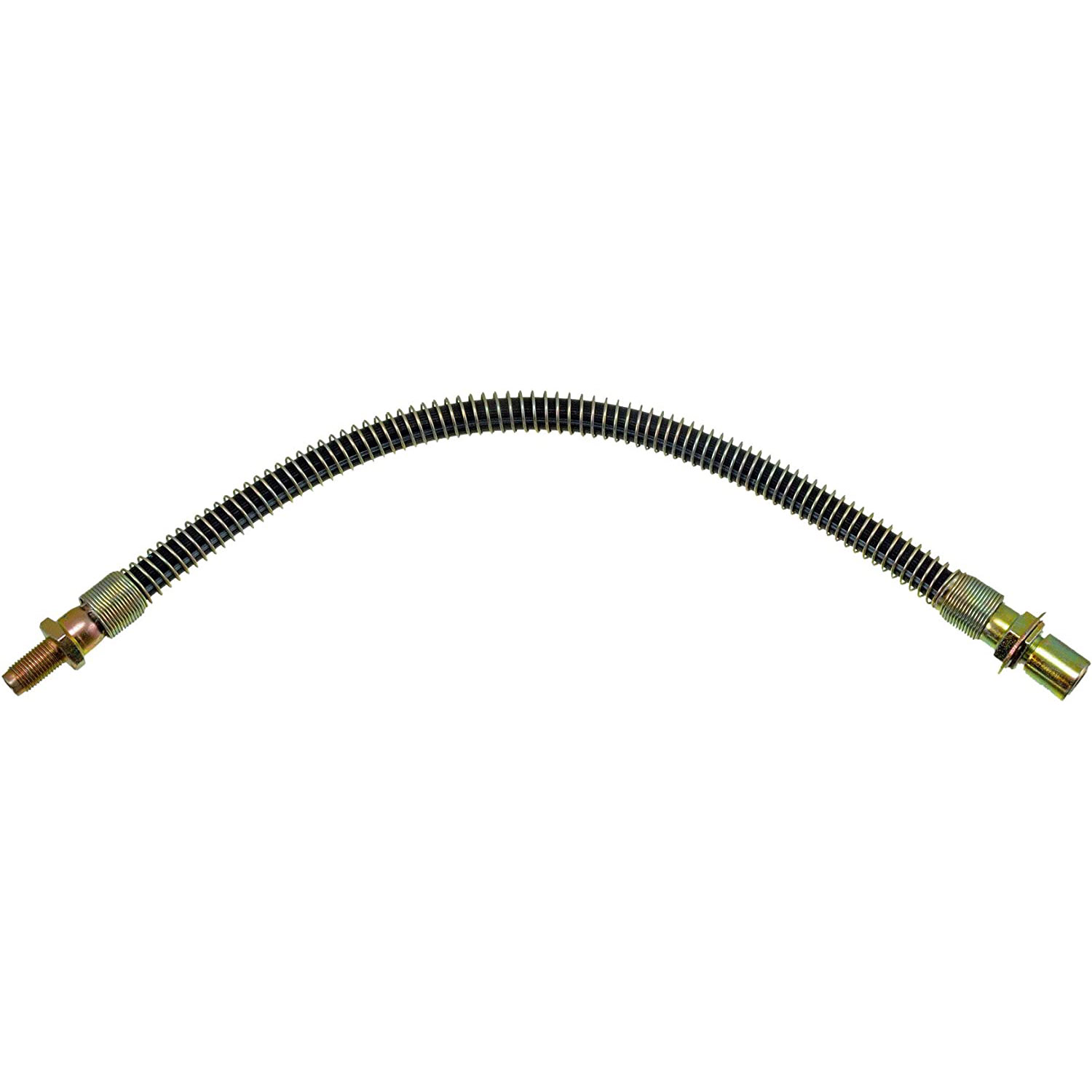 BRAKE HOSE - Brake Hydraulic Hose - Brake Hose - Brake Line - This automotive brake hydraulic hose was precision-engineered to match the fit, function and performance of the original brake hose on specific vehicles and positions to ensure safe, long-lasting durability as part of a complete brake repair. - Toyota Corona 1978-74, Toyota Land Cruiser 1985-81, Toyota Van 1989-87 - H36742 First Stop Series Brake Line, EPDM Rubber