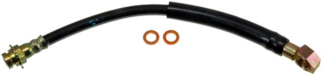 BRAKE HOSE - Brake Hydraulic Hose - Brake Hose - Brake Line - This automotive brake hydraulic hose was precision-engineered to match the fit, function and performance of the original brake hose on specific vehicles and positions to ensure safe, long-lasting durability as part of a complete brake repair. - Chrysler 1995-94, General Motors 1999-79 - Dorman H36846 Brake Hydraulic Hose Compatible with Select Models - H36846 First Stop Series Brake Line, Metal and Rubber