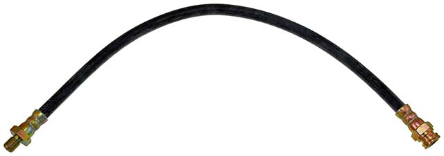 BRAKE HOSE - Brake Hydraulic Hose - Brake Hose - Brake Line - This automotive brake hydraulic hose was precision-engineered to match the fit, function and performance of the original brake hose on specific vehicles and positions to ensure safe, long-lasting durability as part of a complete brake repair. - Nissan 1995-72 - Dorman H36888 Rear Center Brake Hydraulic Hose Compatible with Select Nissan Models - H36888 Rear, Center First Stop Series Brake Line, Metal and Rubber