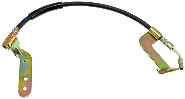 BRAKE HOSE - Brake Hydraulic Hose - Brake Line - Brake Hose - This automotive brake hydraulic hose was precision-engineered to match the fit, function and performance of the original brake hose on specific vehicles and positions to ensure safe, long-lasting durability as part of a complete brake repair. - Chrysler Concorde 1997-95, Chrysler Intrepid 1997-93, Dodge Intrepid 1997-93, Eagle Vision 1997-95 - H380092 Rear, Driver Side First Stop Series Brake Line, Metal and Rubber