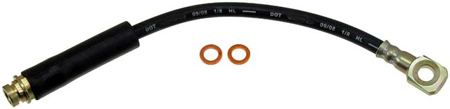 BRAKE HOSE - Brake Hydraulic Hose - Brake Line - Brake Hose - This automotive brake hydraulic hose was precision-engineered to match the fit, function and performance of the original brake hose on specific vehicles and positions to ensure safe, long-lasting durability as part of a complete brake repair. - Chevrolet 2005-95, Chevrolet 1993, Oldsmobile 2004-97, Pontiac 2005-95 - Dorman H380467 Brake Hydraulic Hose Compatible with Select Chevrolet / Oldsmobile / Pontiac Models - H380467 Front, Driver and Passenger Side First Stop Series Brake Line, Metal and Rubber