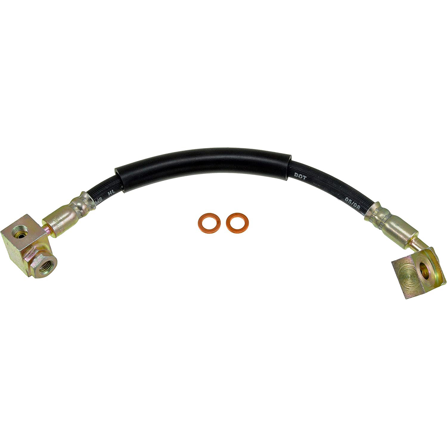 BRAKE HOSE - Brake Hydraulic Hose - Brake Hose - Brake Line - This automotive brake hydraulic hose was precision-engineered to match the fit, function and performance of the original brake hose on specific vehicles and positions to ensure safe, long-lasting durability as part of a complete brake repair. - Ford Ranger 2001-98, Mazda B3000 1999-98, Mazda B4000 2000-98 - Dorman H380931 Front Driver Side Brake Hydraulic Hose Compatible with Select Ford / Mazda Models - H380931 Front, Driver Side First Stop Series Brake Line, Metal and Rubber