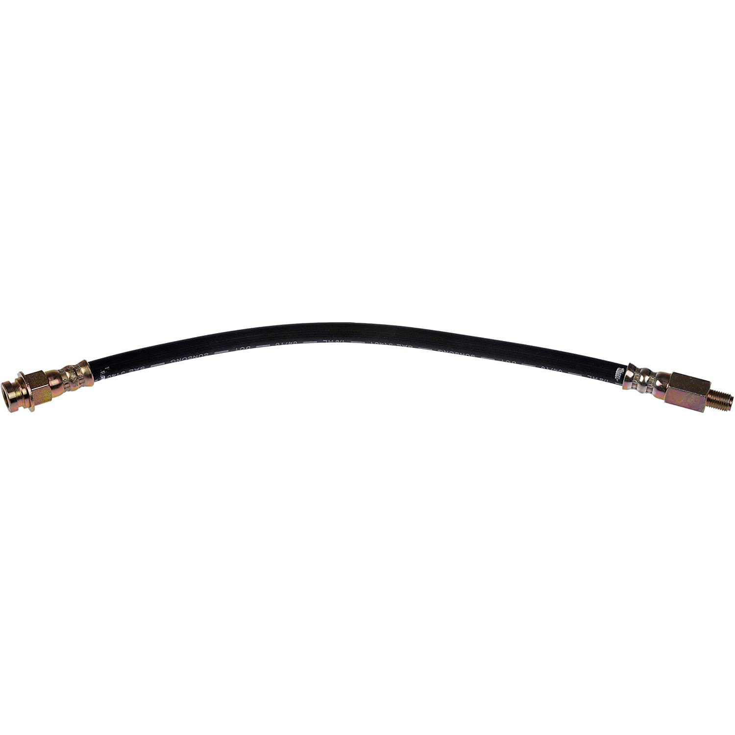 BRAKE HOSE - Brake Hydraulic Hose - Brake Hose - Brake Line - This automotive brake hydraulic hose was precision-engineered to match the fit, function and performance of the original brake hose on specific vehicles and positions to ensure safe, long-lasting durability as part of a complete brake repair. - Edsel 1960-58, Ford 1957-54, Mercury 1959 - Dorman H381244 Brake Hydraulic Hose Compatible with Select Edsel / Ford / Mercury Models - H381244 Front, Driver or Passenger Side First Stop Series Brake Line, Metal and Rubber