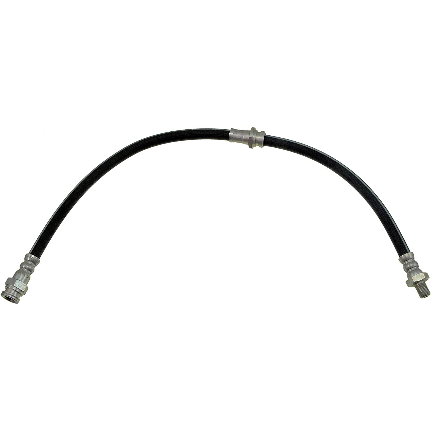 BRAKE HOSE - Brake Hydraulic Hose - Brake Hose - Brake Line - This automotive brake hydraulic hose was precision-engineered to match the fit, function and performance of the original brake hose on specific vehicles and positions to ensure safe, long-lasting durability as part of a complete brake repair. - Mazda 626 1982-81, Mazda RX-7 1983-81 - H38140 Front, Driver and Passenger Side First Stop Series Brake Line, EPDM Rubber