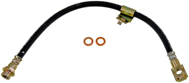 BRAKE HOSE - Brake Hydraulic Hose - Brake Hose - Brake Line - This automotive brake hydraulic hose was precision-engineered to match the fit, function and performance of the original brake hose on specific vehicles and positions to ensure safe, long-lasting durability as part of a complete brake repair. - Buick 1996-84, Chevrolet 1996-84, Oldsmobile 1996-84, Pontiac 1991-82 - Dorman H38178 Front Passenger Side Brake Hydraulic Hose Compatible with Select Models - H38178 Front, Passenger Side First Stop Series Brake Line, Metal and Rubber