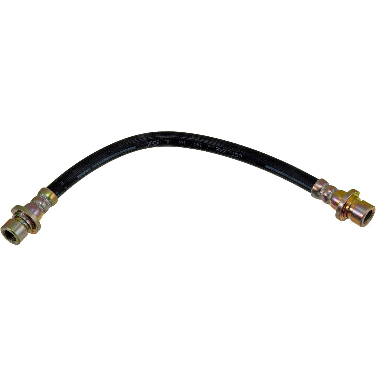 BRAKE HOSE - Brake Hydraulic Hose - Brake Line - Brake Hose - This automotive brake hydraulic hose was precision-engineered to match the fit, function and performance of the original brake hose on specific vehicles and positions to ensure safe, long-lasting durability as part of a complete brake repair. - Honda Civic 2002-92, Honda Civic 1987-84, Honda Civic del Sol 1997-93, Honda Passport 1995-94 - Dorman H38218 Brake Hydraulic Hose Compatible with Select Honda Models - H38218 Rear, Driver and Passenger Side First Stop Series Brake Line, Metal and Rubber
