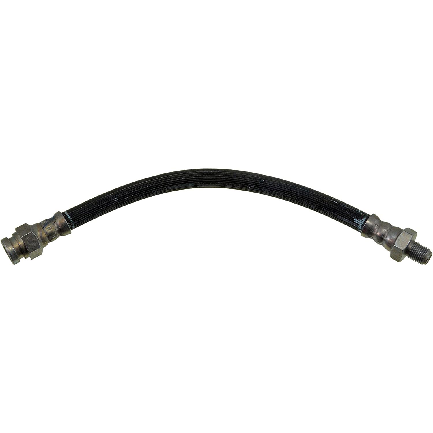 Brake-Clutch Hose - Brake Hydraulic Hose - Brake Line - Brake Hose - This automotive brake hydraulic hose was precision-engineered to match the fit, function and performance of the original brake hose on specific vehicles and positions to ensure safe, long-lasting durability as part of a complete brake repair. - Mazda RX-7 1985-81 - H38233 First Stop Series Brake Line, EPDM Rubber
