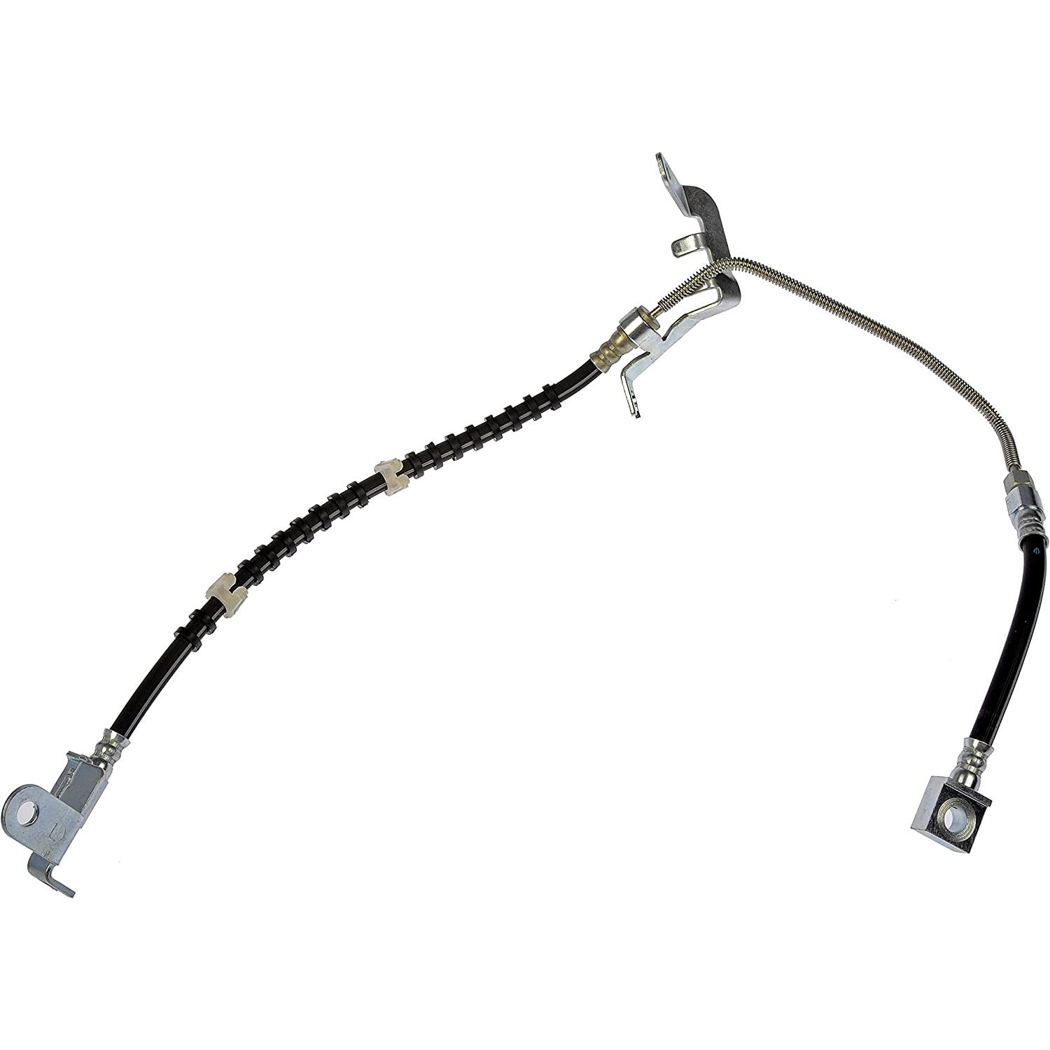 BRAKE HOSE - Brake Hydraulic Hose - Brake Hose - Brake Line - This automotive brake hydraulic hose was precision-engineered to match the fit, function and performance of the original brake hose on specific vehicles and positions to ensure safe, long-lasting durability as part of a complete brake repair. - Chrysler Town & Country 2003, Chrysler Voyager 2003, Dodge Caravan 2005-03, Dodge Grand Caravan 2003 - H382341 First Stop Series Brake Line, Metal and Rubber