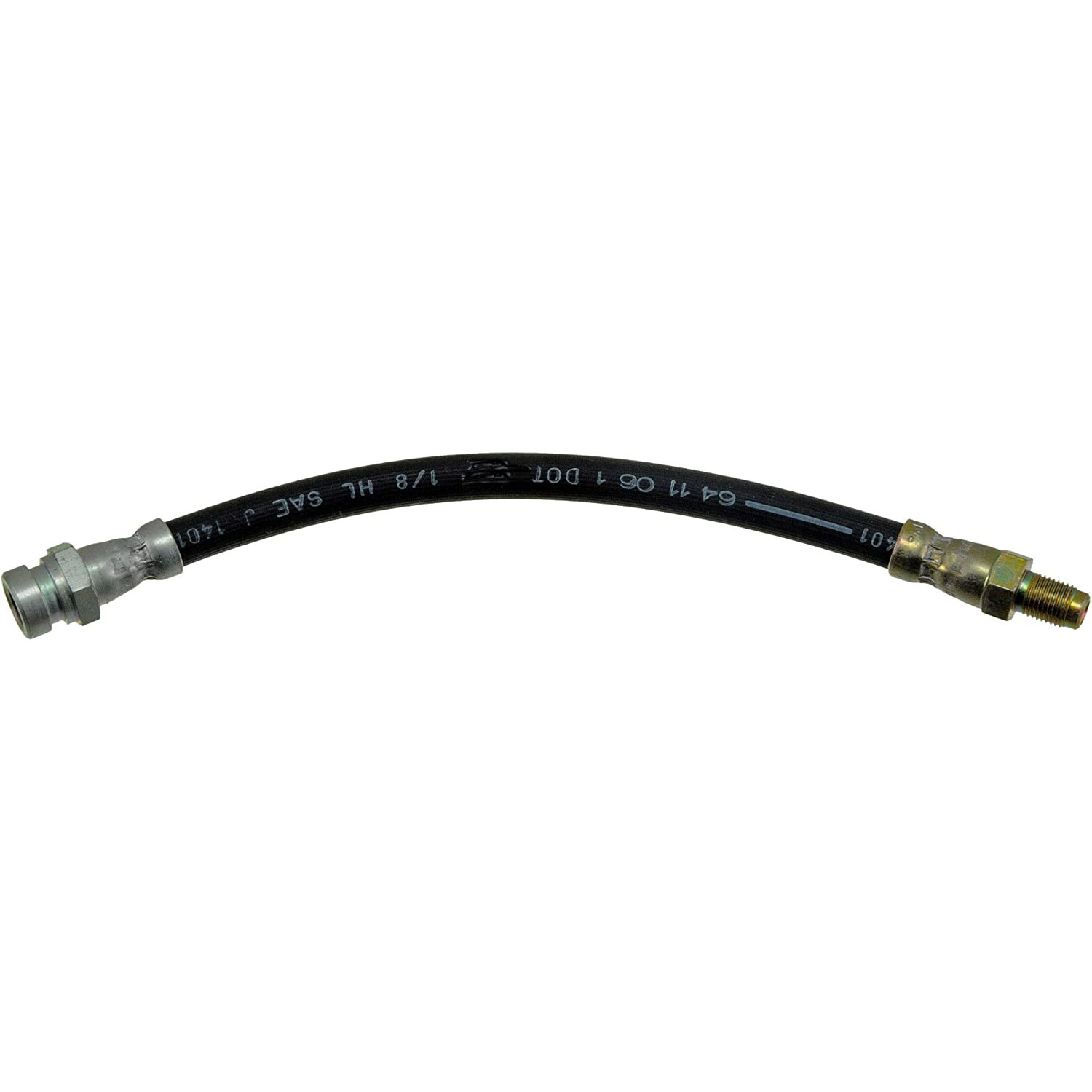BRAKE HOSE - Brake Hydraulic Hose - Brake Hose - Brake Line - This automotive brake hydraulic hose was precision-engineered to match the fit, function and performance of the original brake hose on specific vehicles and positions to ensure safe, long-lasting durability as part of a complete brake repair. - Dodge 1994-93, Dodge 1991-85, Eagle 1996-90, Mitsubishi 1999-90, Plymouth 1994-85 - H38336 First Stop Series Brake Line, EPDM Rubber