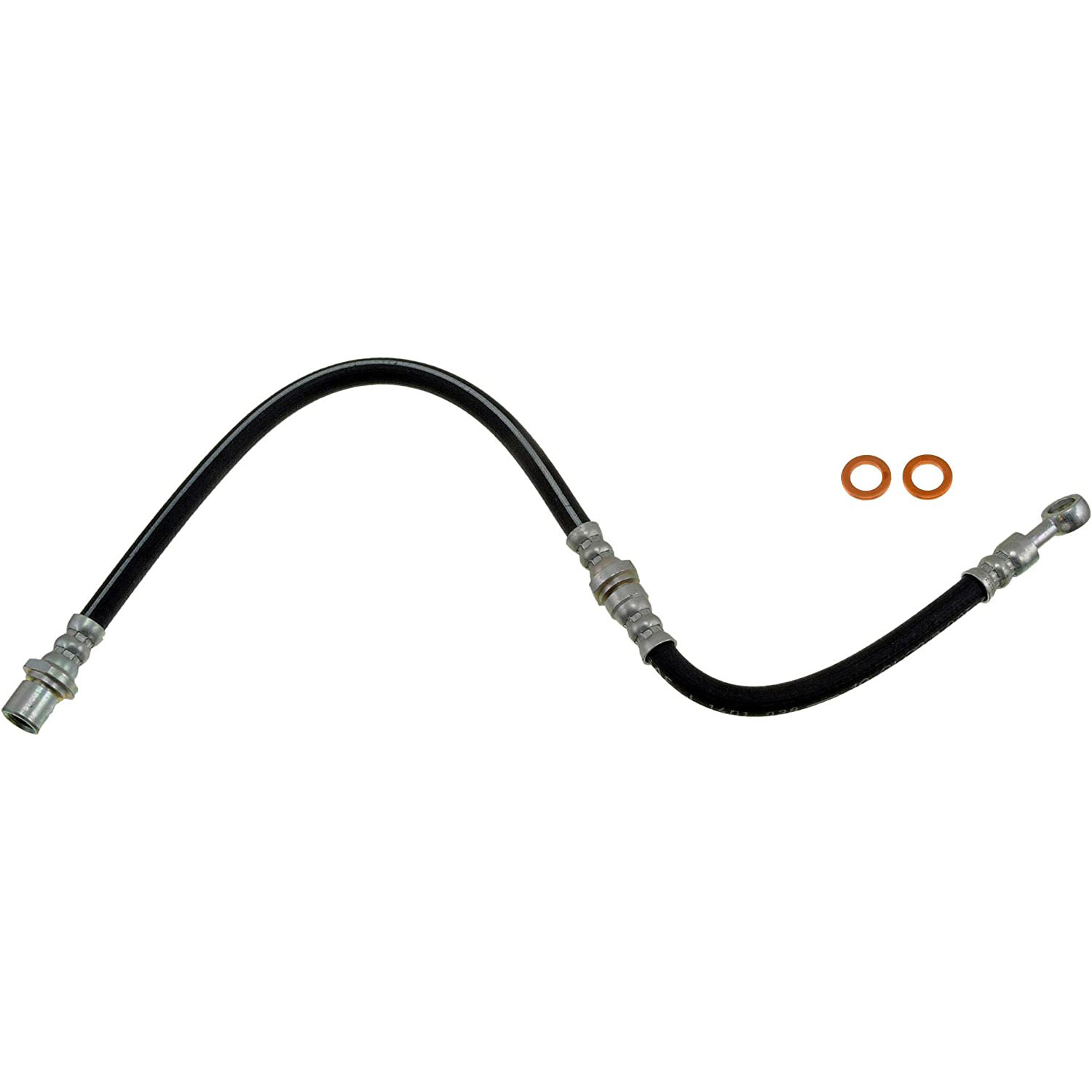 BRAKE HOSE - Brake Hydraulic Hose - Brake Hose - Brake Line - This automotive brake hydraulic hose was precision-engineered to match the fit, function and performance of the original brake hose on specific vehicles and positions to ensure safe, long-lasting durability as part of a complete brake repair. - Subaru Impreza 2001-93, Subaru Legacy 1999-90 - Dorman H38739 Front Driver Side Brake Hydraulic Hose Compatible with Select Subaru Models - H38739 Front, Driver Side First Stop Series Brake Line, EPDM Rubber
