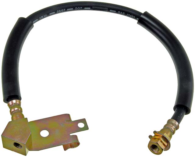 BRAKE HOSE - Brake Hydraulic Hose - Brake Hose - Brake Line - This automotive brake hydraulic hose was precision-engineered to match the fit, function and performance of the original brake hose on specific vehicles and positions to ensure safe, long-lasting durability as part of a complete brake repair. - Ford 2005-89, Mazda 2006-91 - Dorman/Ez Drain H38813 Auto Part - H38813 Rear, Center First Stop Series Brake Line, Metal and Rubber