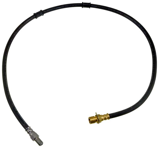 BRAKE HOSE - Brake Hydraulic Hose - Brake Line - Brake Hose - This automotive brake hydraulic hose was precision-engineered to match the fit, function and performance of the original brake hose on specific vehicles and positions to ensure safe, long-lasting durability as part of a complete brake repair. - International 1989-82 - Brake Hydraulic Hose - DORMAN 43.7" Flexible Rubber Hydraulic Brake Hose for International - Dorman H38913 Brake Hydraulic Hose Compatible with Select International Models - H38913 Front, Driver and Passenger Side Brake Line