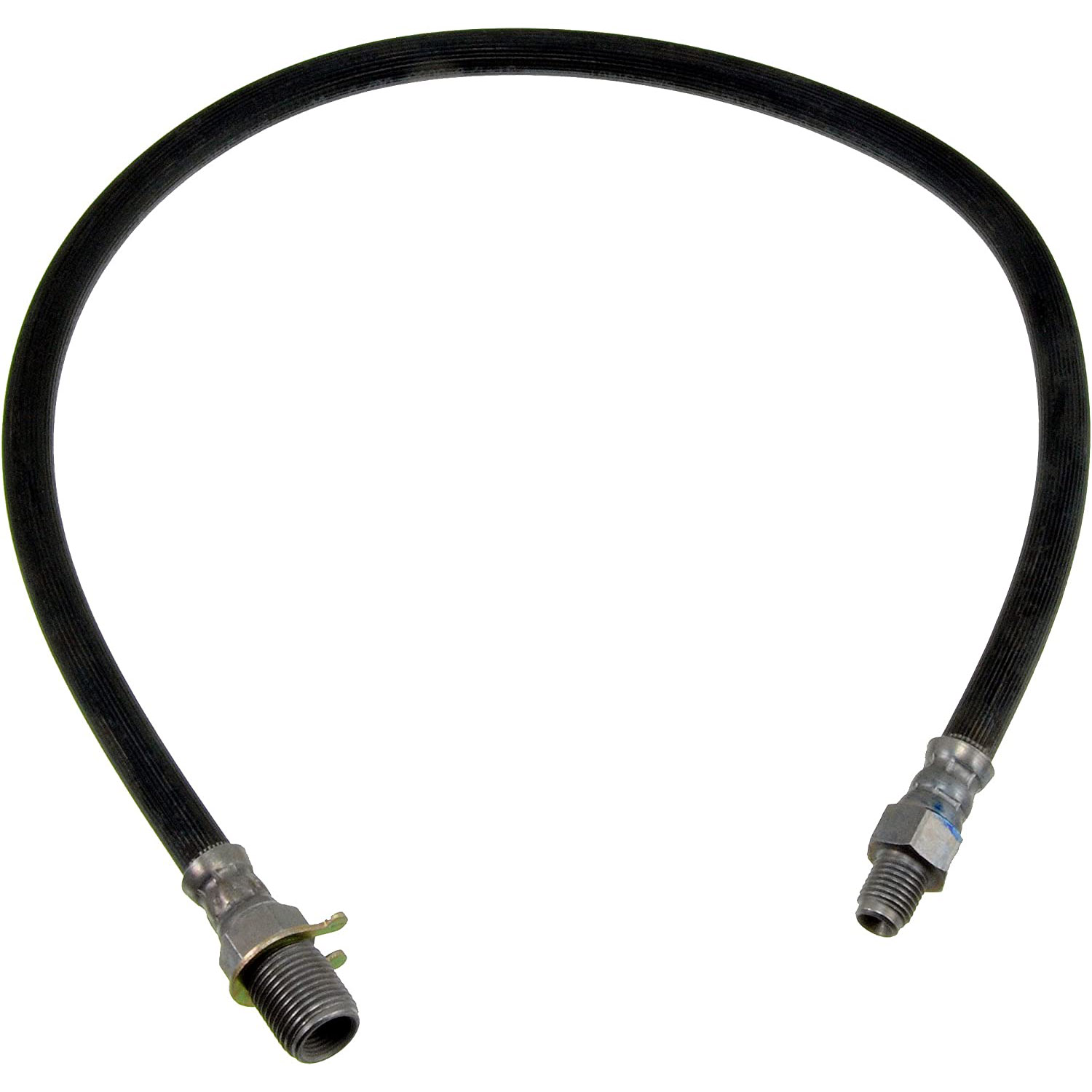BRAKE HOSE - Brake Hydraulic Hose - Brake Line - Brake Hose - This automotive brake hydraulic hose was precision-engineered to match the fit, function and performance of the original brake hose on specific vehicles and positions to ensure safe, long-lasting durability as part of a complete brake repair. - 1983-80, 1976-41 - DORMAN 25.25" Flexible Rubber Hydraulic Brake Hose for Dodge - Dorman H4960 Brake Hydraulic Hose Compatible with Select Models - H4960 First Stop Series Brake Line, EPDM Rubber