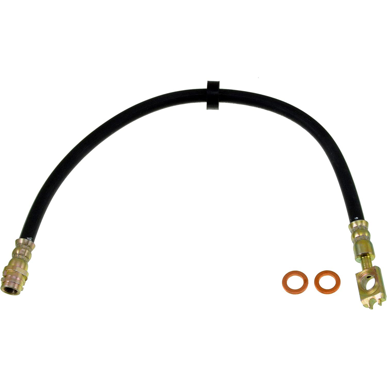 BRAKE HOSE - Brake Hydraulic Hose - Brake Line - Brake Hose - This automotive brake hydraulic hose was precision-engineered to match the fit, function and performance of the original brake hose on specific vehicles and positions to ensure safe, long-lasting durability as part of a complete brake repair. - Volkswagen 2013-98 - Dorman H620001 Brake Hydraulic Hose Compatible with Select Volkswagen Models - H620001 Front, Driver and Passenger Side First Stop Series Brake Line, EPDM Rubber