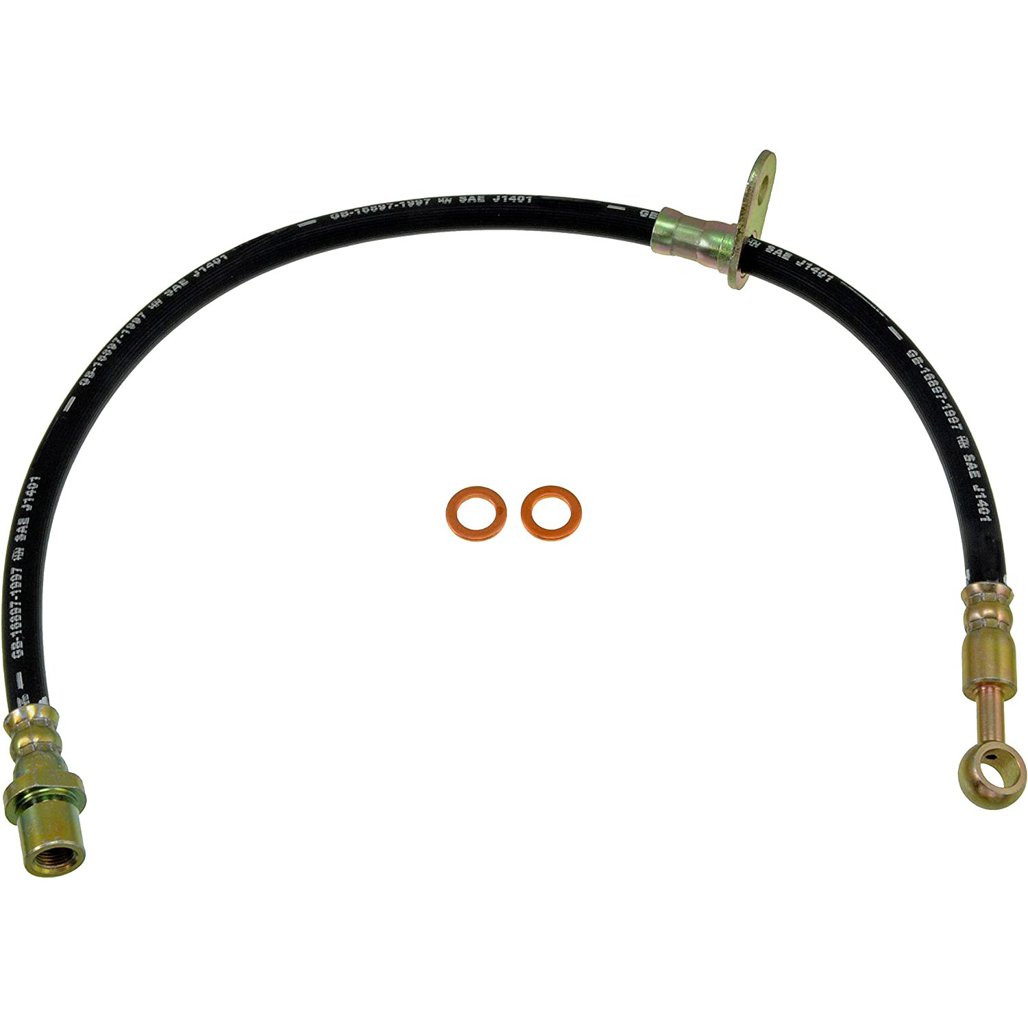 BRAKE HOSE - Brake Hydraulic Hose - Brake Hose - Brake Line - This automotive brake hydraulic hose was precision-engineered to match the fit, function and performance of the original brake hose on specific vehicles and positions to ensure safe, long-lasting durability as part of a complete brake repair. - Subaru Baja 2006-03, Subaru Legacy 2002-00, Subaru Outback 2008-00 - Dorman H620089 Front Driver Side Brake Hydraulic Hose Compatible with Select Subaru Models - H620089 Front, Driver Side First Stop Series Brake Line, EPDM Rubber