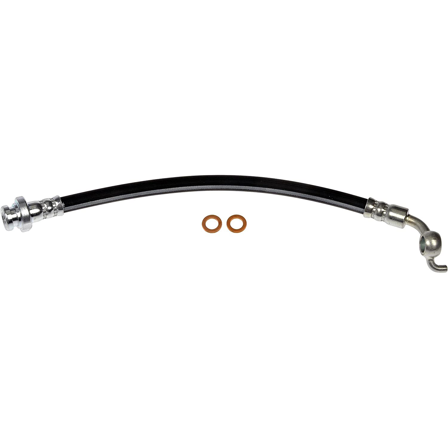 BRAKE HOSE - Brake Hydraulic Hose - Brake Line - Brake Hose - This automotive brake hydraulic hose was precision-engineered to match the fit, function and performance of the original brake hose on specific vehicles and positions to ensure safe, long-lasting durability as part of a complete brake repair. - Nissan Altima 2006-02, Nissan Maxima 2008-03 - Dorman H620132 Rear Driver Side Brake Hydraulic Hose Compatible with Select Nissan Models - H620132 Rear, Driver Side First Stop Series Brake Line, EPDM Rubber