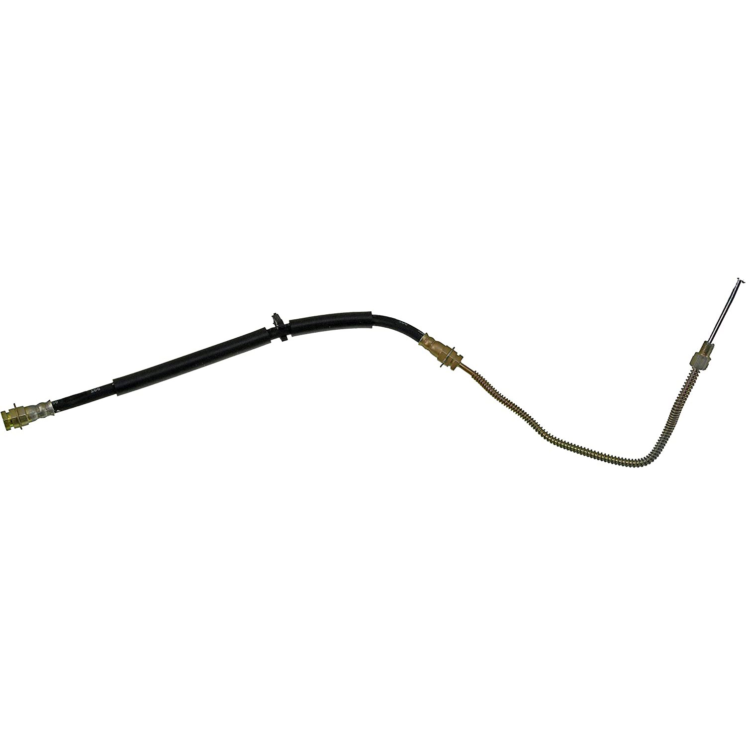 BRAKE HOSE - Brake Hydraulic Hose - Brake Hose - Brake Line - This automotive brake hydraulic hose was precision-engineered to match the fit, function and performance of the original brake hose on specific vehicles and positions to ensure safe, long-lasting durability as part of a complete brake repair. - Chrysler Town & Country 2004-01, Dodge Grand Caravan 2004-01 - H620137 Rear, Passenger Side, Inner First Stop Series Brake Line, EPDM Rubber